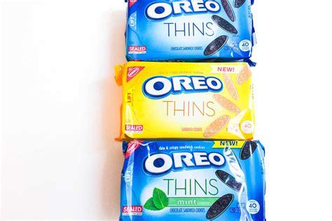 Oreo Debuts Skinny Version Called Oreo Thins - Eater