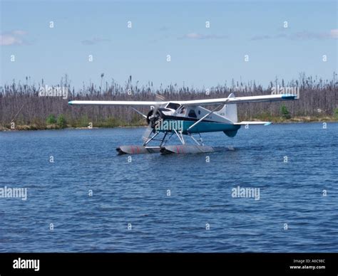 Float Plane Landing Stock Photo - Alamy