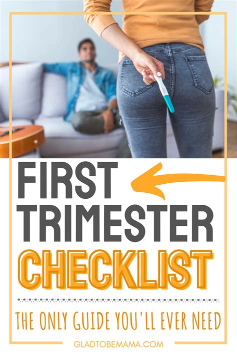 The ultimate first trimester checklist – Artofit