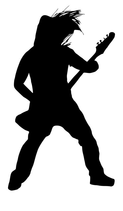 Free Guitar Player Silhouette, Download Free Guitar Player Silhouette ...