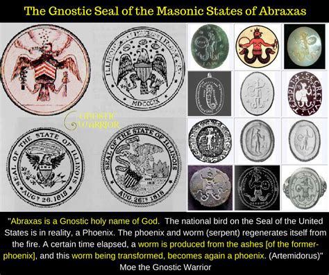 The Gnostic Seal of the Masonic States of Abraxas | Gnostic Warrior By ...