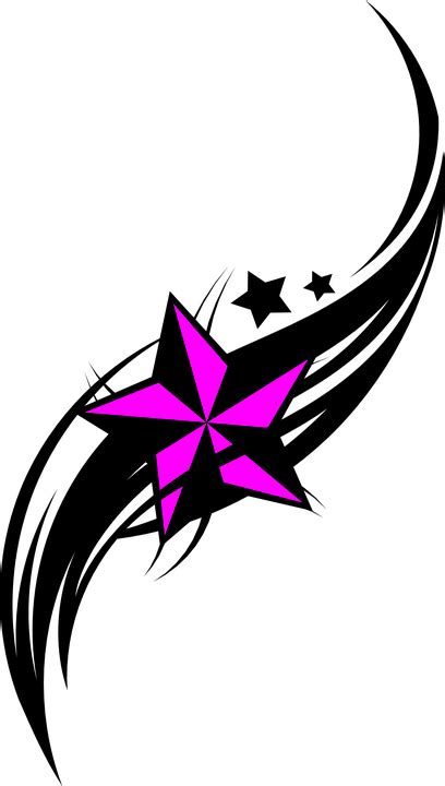Free vector graphic: Star, Tattoo, Tribal - Free Image on Pixabay - 147552