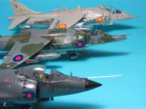 Adventures in Airbrushing - 1/72 Airfix Harrier GR3 - Ready for Inspection - Aircraft ...