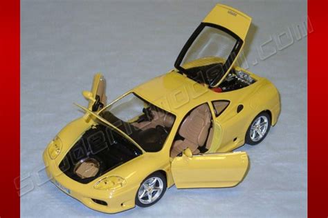 Bburago 1999 Ferrari Ferrari 360 Modena - YELLOW - Yellow