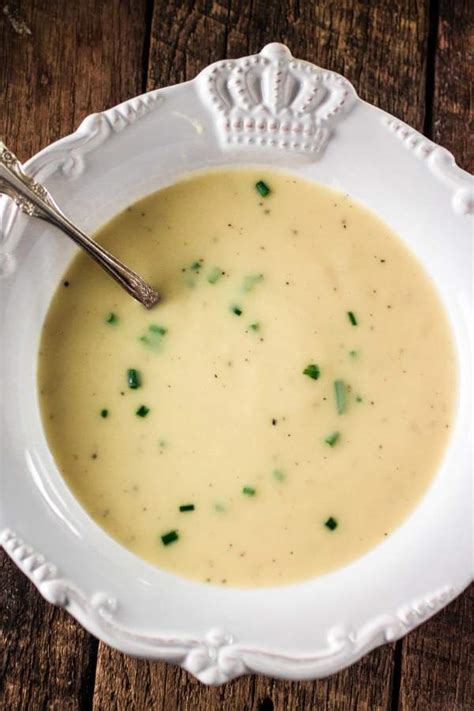 Classic Vichyssoise Soup - Olivia's Cuisine