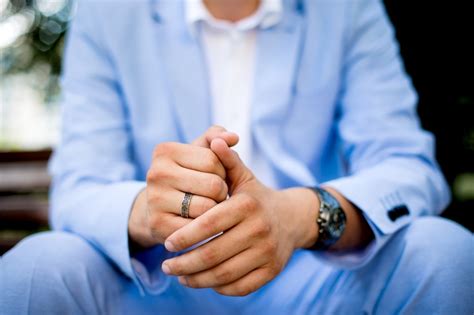 Breaking with Tradition: How Men Are Wearing Their Wedding Rings – The ...