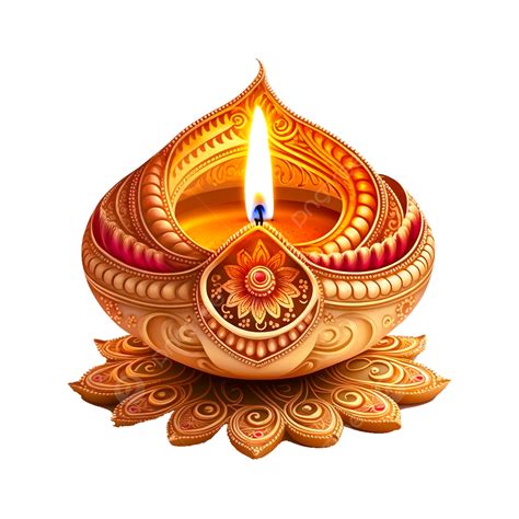 Diya Colorful Rangoli Diwali Diya Festivals In India Diya Clipart | Images and Photos finder