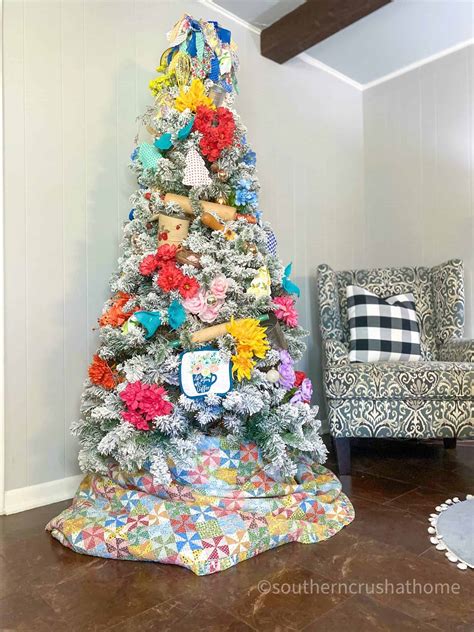 Pioneer Woman Christmas Tree + FREE Fabric Christmas Tree Pattern