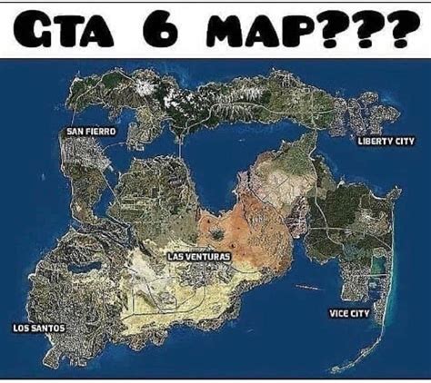 Los Santos Real Life Map