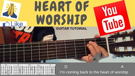 Heart Of Worship Guitar Tutorial (chords) - YouTube