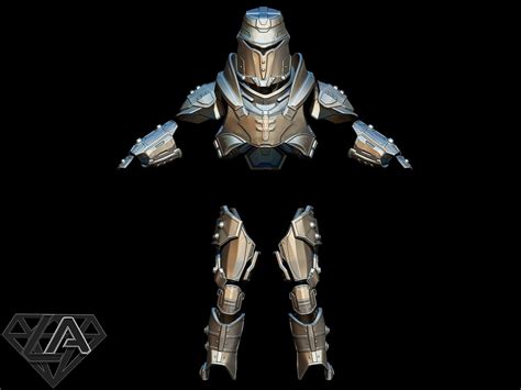 Doom Eternal Sentinel Custom Armor Set - 3D Model by LAfactorystore