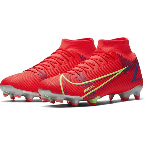 Nike Chuteiras Futebol Mercurial Superfly VIII Academy FG/MG Vermelho, Goalinn