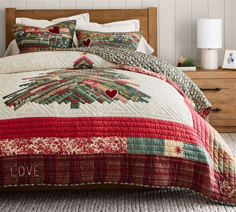 Winter Dreams Handcrafted Reversible Quilt & Shams | Pottery Barn