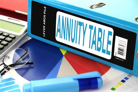 Annuity Table - Free of Charge Creative Commons Lever arch file image