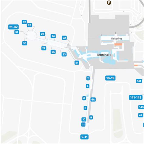 Manchester Airport Terminal 1 Map & Guide