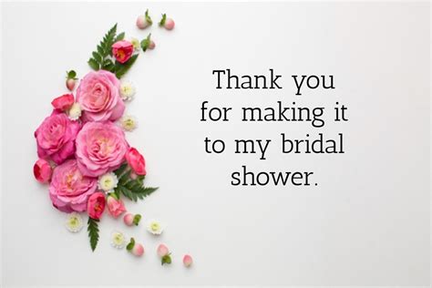 Thank You Notes for Bridal Shower - Living