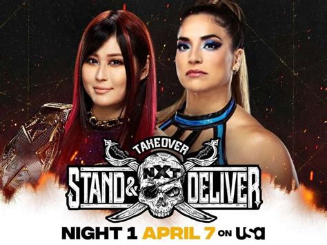 WWE NXT TakeOver: Stand and Deliver Main Event for Night One announced - WWE News, WWE Results ...