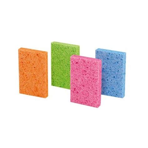 ocelo 4-3/4 in. x 3 in. x 5/8 in. Stay Fresh Sponge (4-Pack)-MMM7274T ...