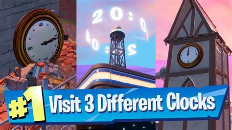 Fortnite visit different clocks - filesulsd