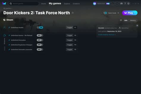 Door Kickers 2: Task Force North Cheats & Trainers for PC | WeMod