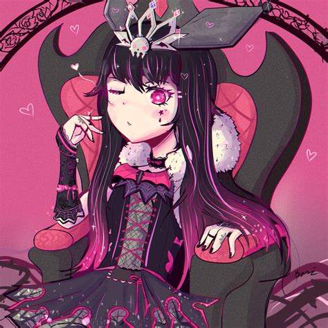 Hi! i tried to draw a human kuromi, plz be nice >.