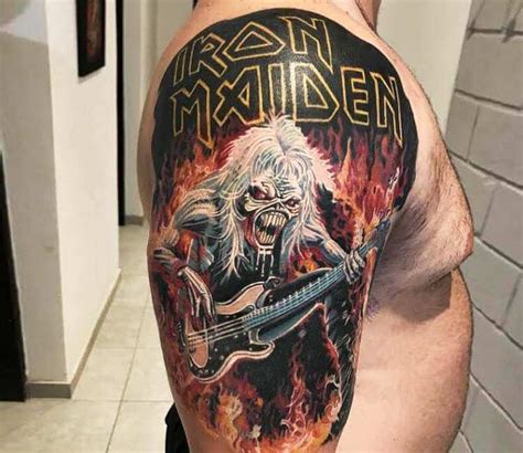 IRON MAIDEN: 20 impresionantes TATTOOS de Eddie (Fotos) – TodoRock.com ...