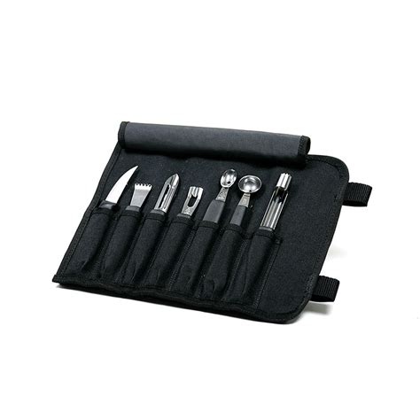 8 PC. Garnishing Kit Tube Packaging - Mercer Culinary