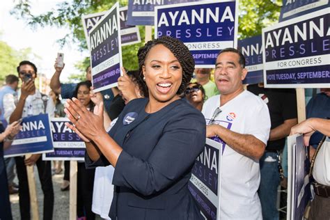 Democrat Ayanna Pressley closer to being first black woman elected to Congress from Mass ...