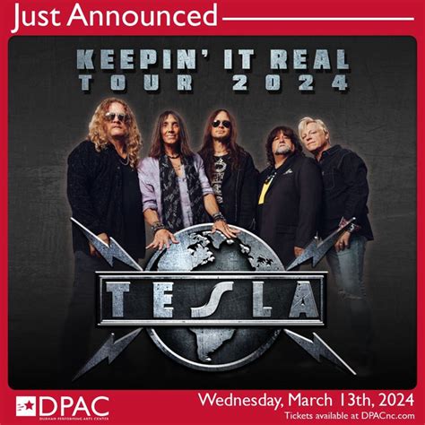 Tesla the Band Durham Tickets, Durham Performing Arts Center Mar 13, 2024 | Bandsintown