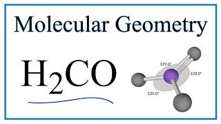 Ch2o Molecular Geometry