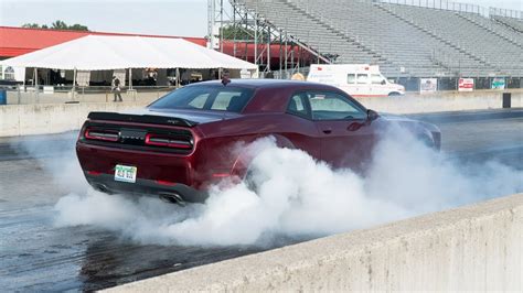 2018 Dodge Challenger SRT Demon Burnouts and Launches - YouTube