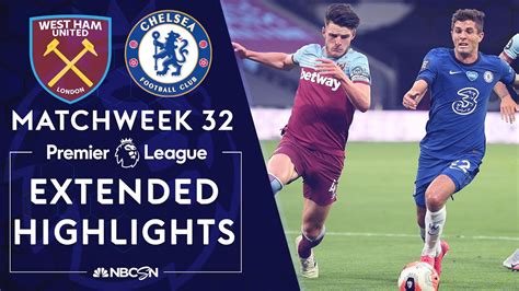 West Ham v. Chelsea | PREMIER LEAGUE HIGHLIGHTS | 7/1/2020 | NBC Sports ...