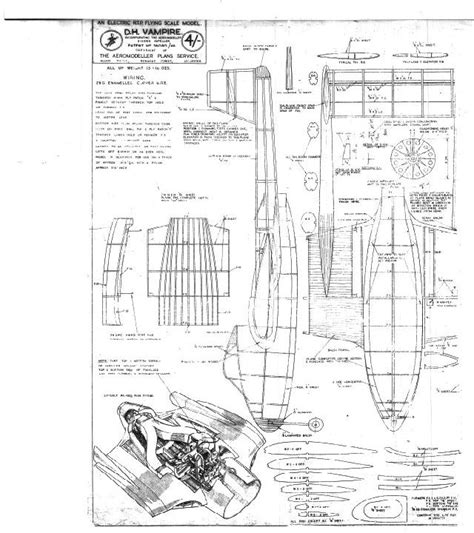 DEHAVILLAND 100 VAMPIRE – AMA – Academy of Model Aeronautics