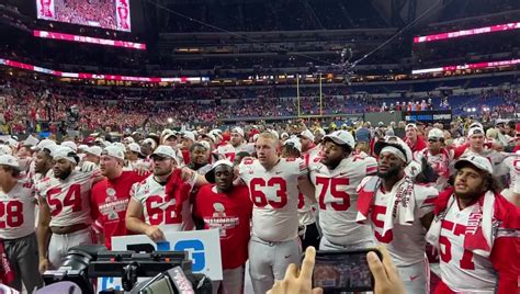 CARMEN OHIO: Make it three years in a row the Ohio State Buckeyes ...