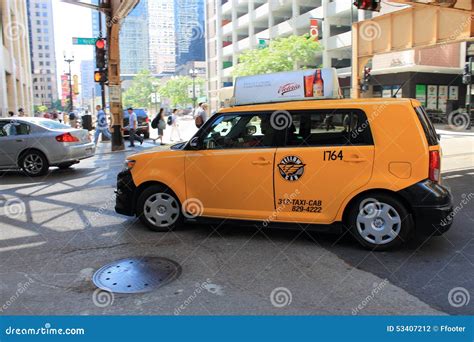 Chicago Taxi editorial photography. Image of flowers - 53407212