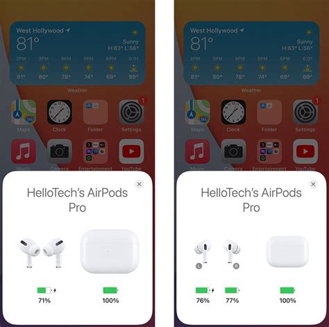 How to Check Your AirPods Battery Level : HelloTech How