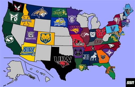 Sidelines Sports Network™ on Twitter: "Best FCS team per state for 2023 season"