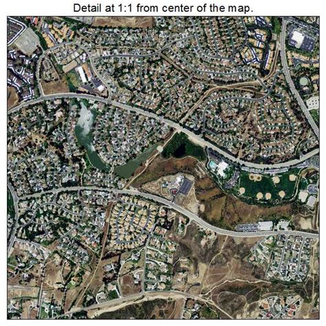 Aerial Photography Map of Temecula, CA California