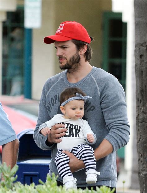 Ashton Kutcher Has Daddy-Daughter Day | Electric 94.9