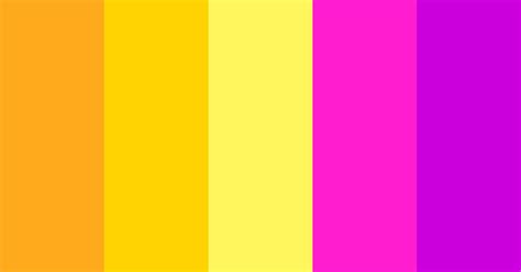 Yellow And Magenta Color Scheme » Magenta » SchemeColor.com