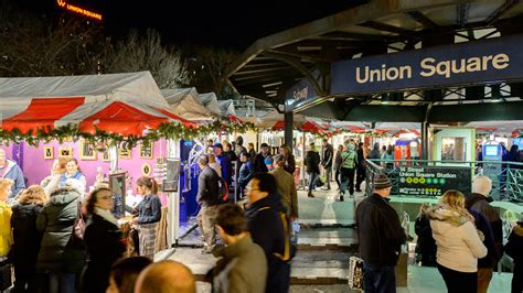 The Union Square Holiday Market opens on Thursday