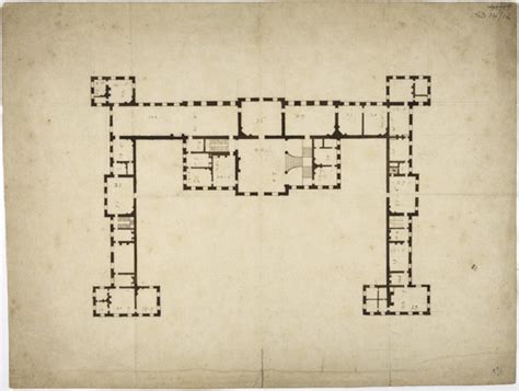 Design for a royal palace: ground floor plan | RIBA pix