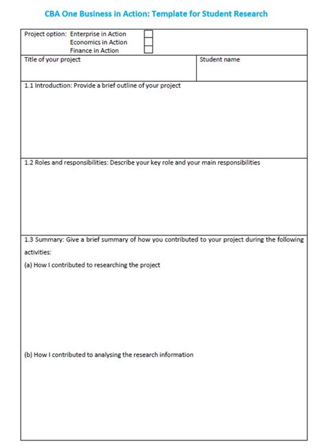 Business Studies | Classroom-Based Assessments | Junior Cycle for Teachers (JCT)