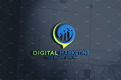 Digital Marketing Logo | Branding & Logo Templates ~ Creative Market