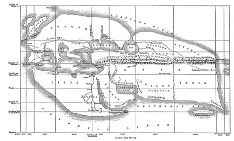 Eratosthenes Map of the World | Dickinson College Commentaries