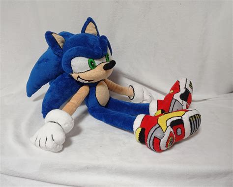 Sonic Adventure 2 with Soap Shoes inspired plush handmade to | Etsy