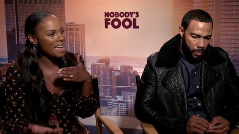 NOBODY'S FOOL Cast Interviews - Tika Sumpter and Omari Hardwick - YouTube