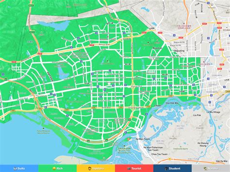 Shenzhen Neighborhood Map