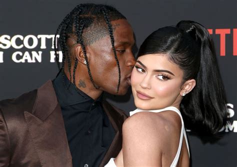 Travis Scott Calls Kylie His "Beautiful Wife" At ASTROWORLD Fest