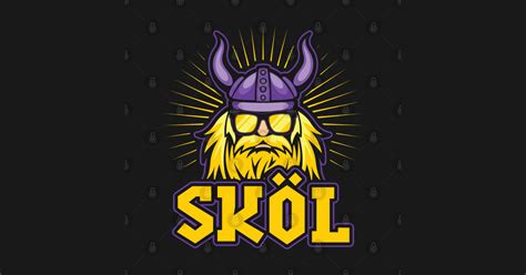 Skol Vikings Nordic Scandinavian Helmet - Skol Vikings - Tank Top ...